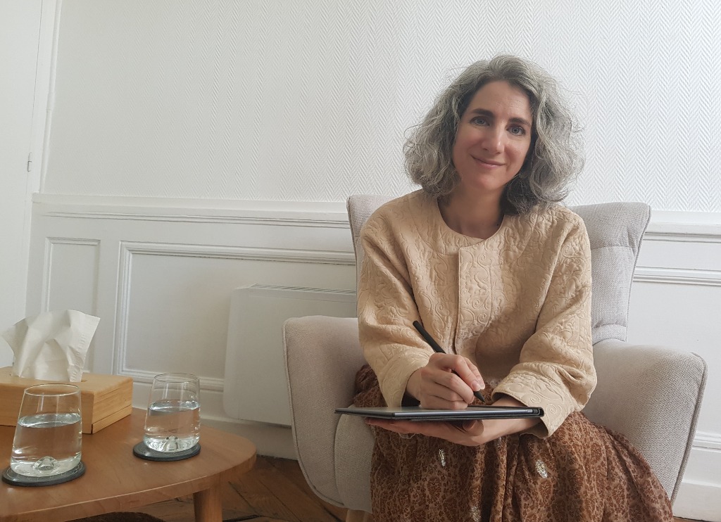 photo seance Fany Exertier psychologue Lyon Bellecour