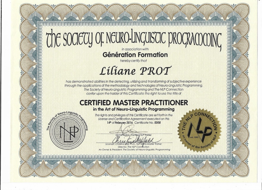 photo diplome Liliane Prot