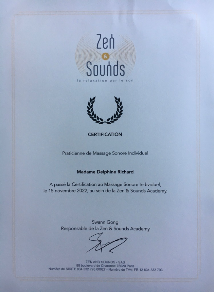 photo diplome Delphine Richard 