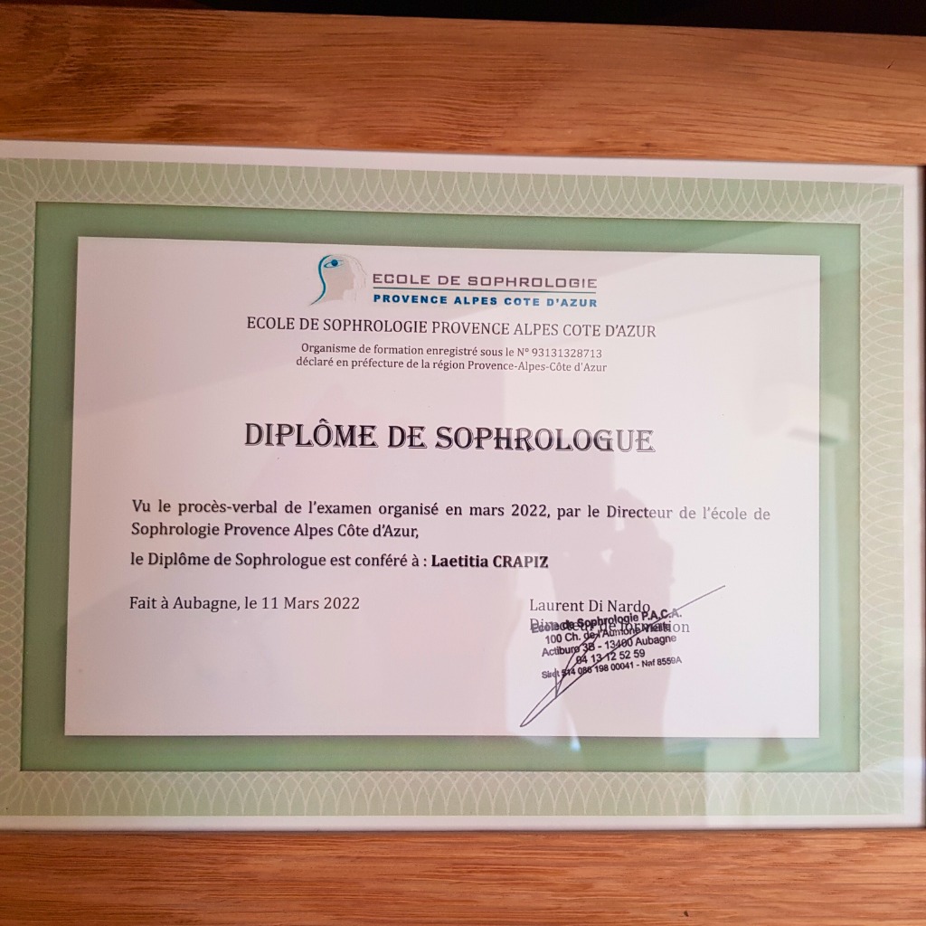 photo diplome Crapiz Laëtitia