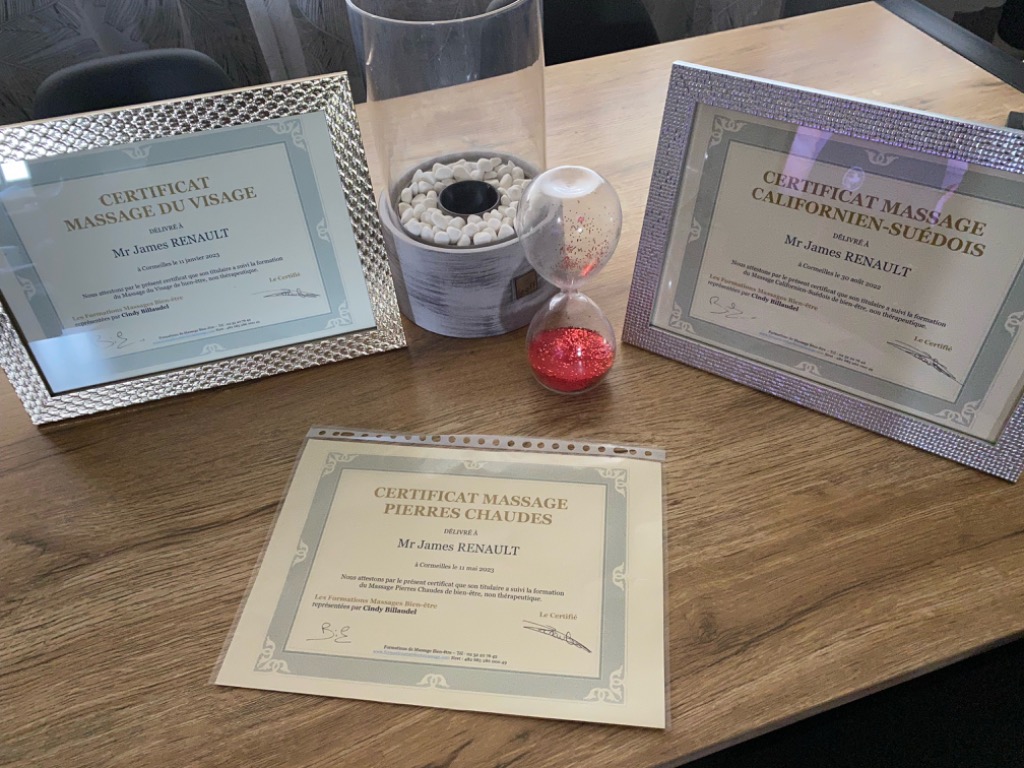 photo diplome Un Temps à Soi Caen 