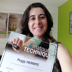 photo diplome Peggy Hermite