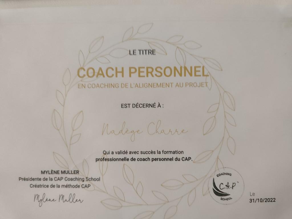 photo diplome Nadège charre