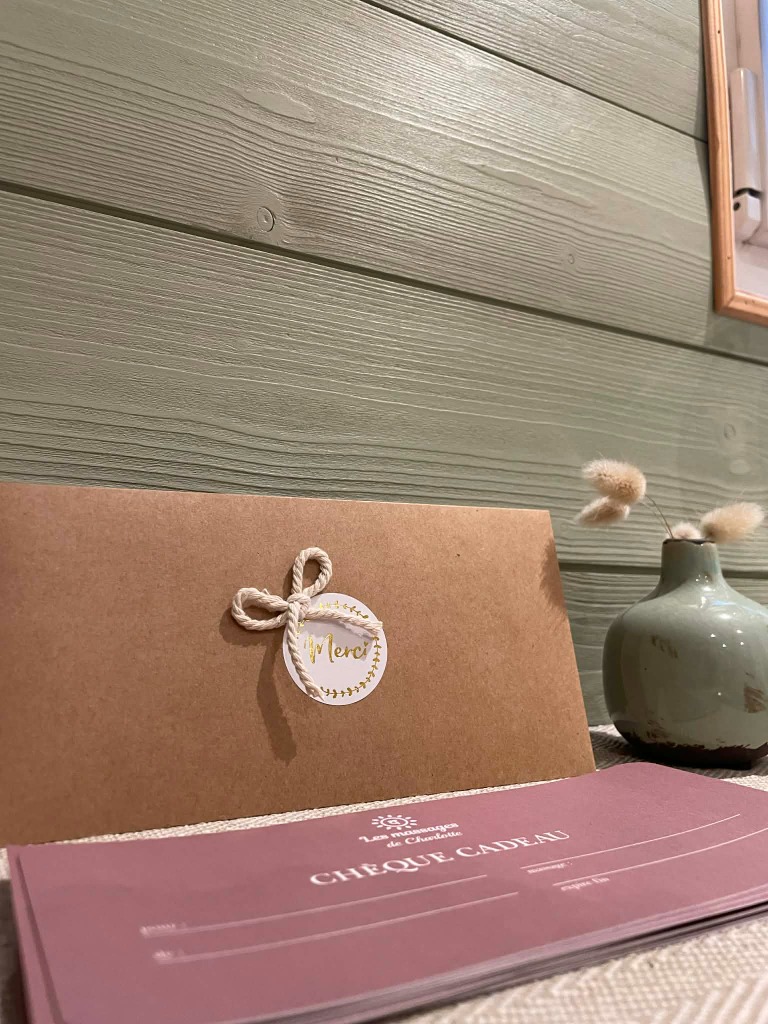 photo diplome Les Massages de Charlotte