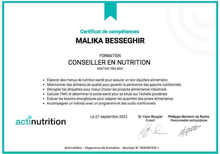 photo diplome EliteLaser Paris 