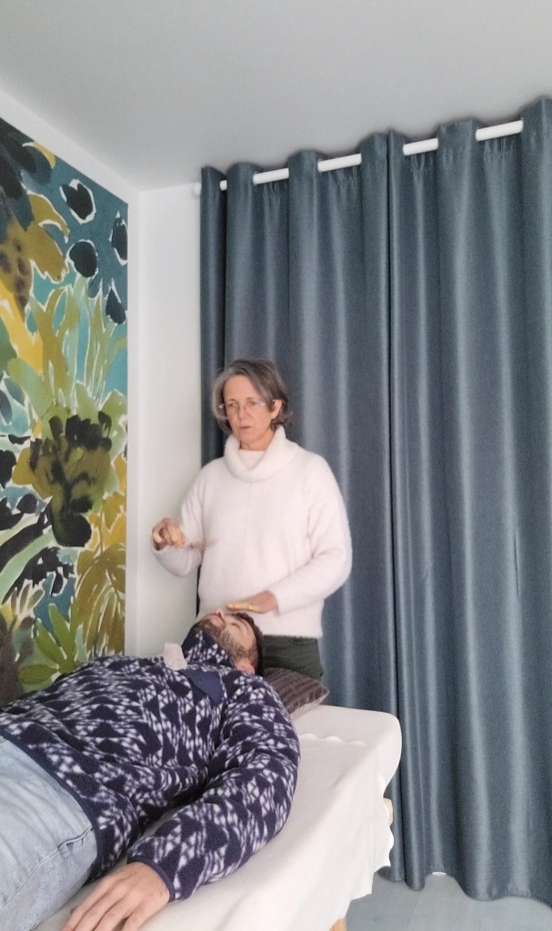 photo seance Carole TIGE canal de guerison