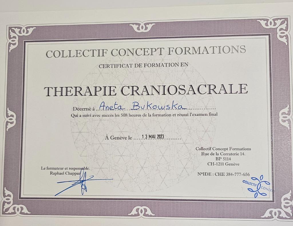 photo diplome Bukowska Aneta