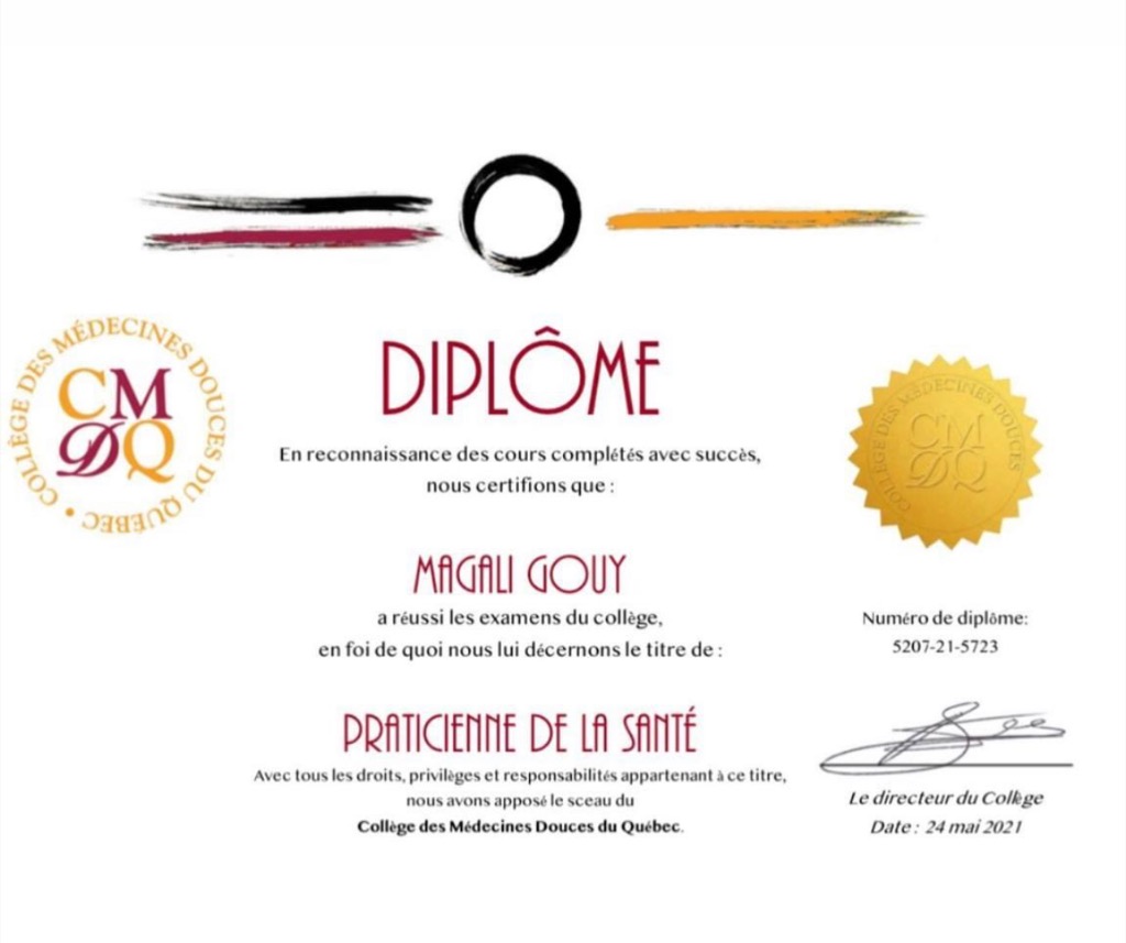 photo diplome Magborneoyoga