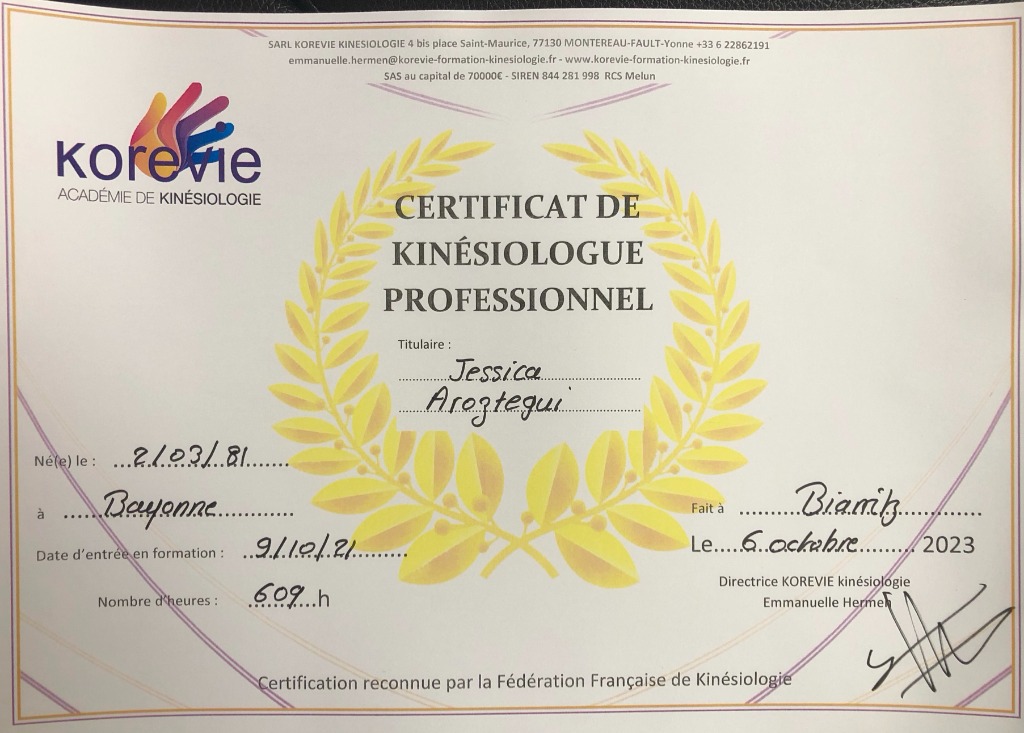 photo diplome Yoan Aroztegui