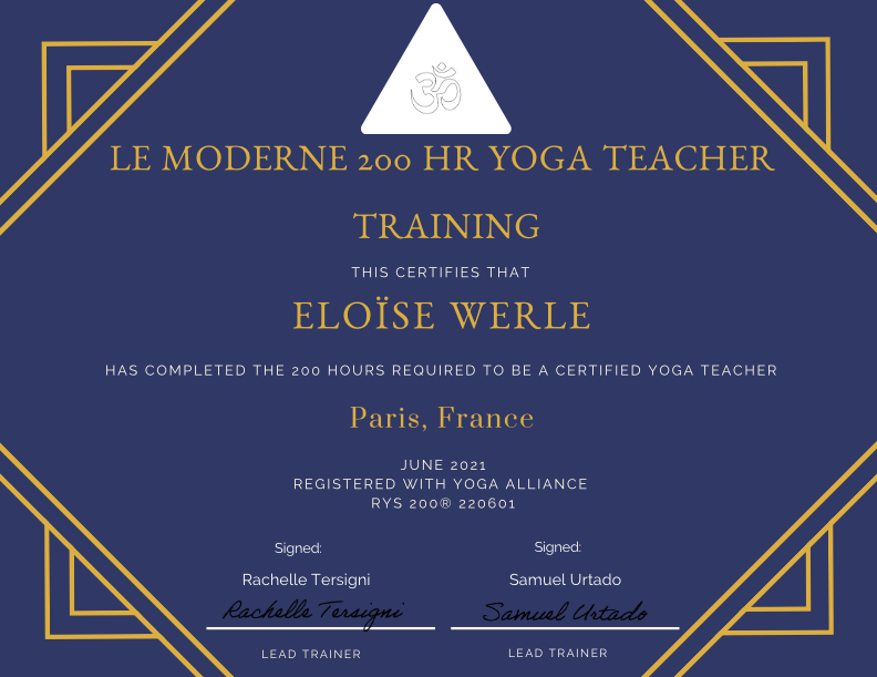 photo diplome Eloïse Werle 