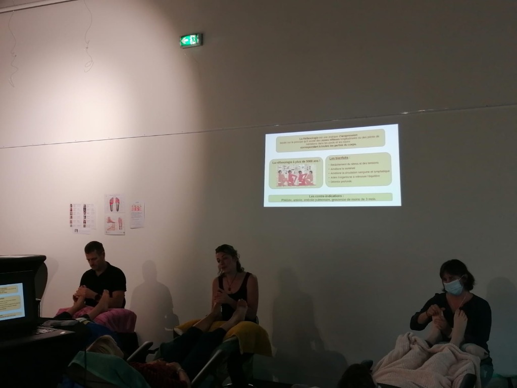 photo activite Ingrid Poirier - Réflexologue