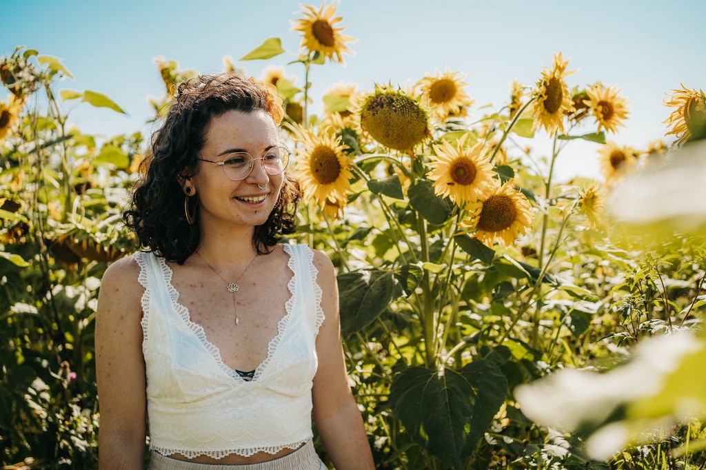 photo portrait Sophrologie Fleur du Soleil - Mylène Boyer