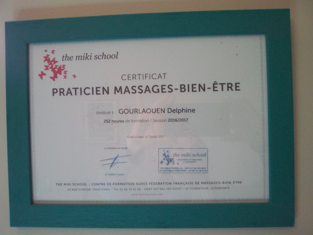 photo diplome Art&Massage