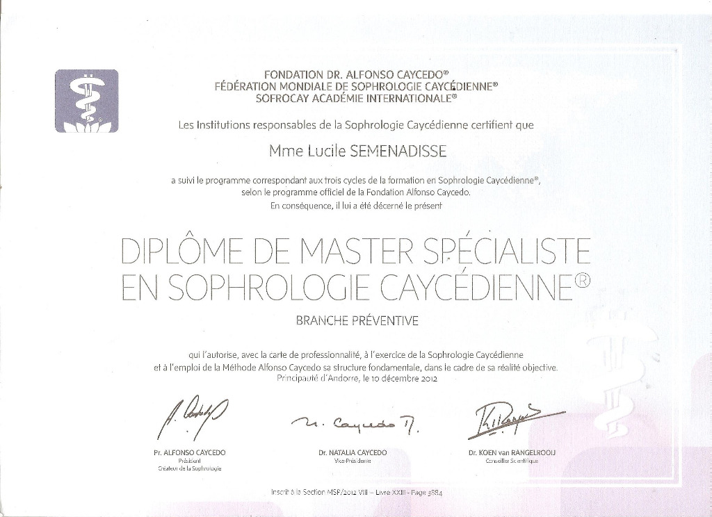 photo diplome Lucile Valdiguié-Séménadisse