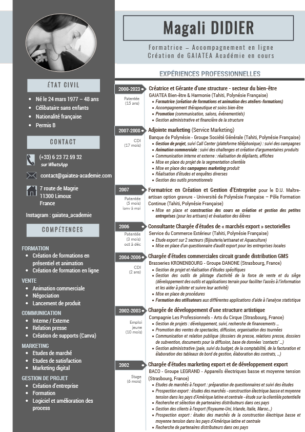 photo diplome GAIATEA Académie