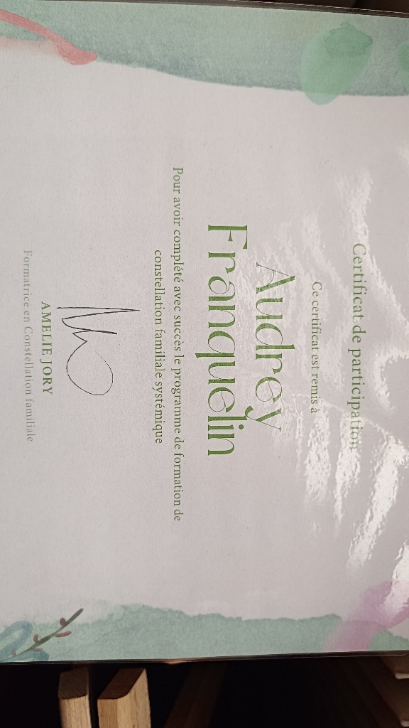 photo diplome Audrey Franquelin