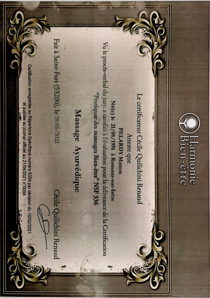 photo diplome Manon PELARDY | Manon-Une pause pour soi