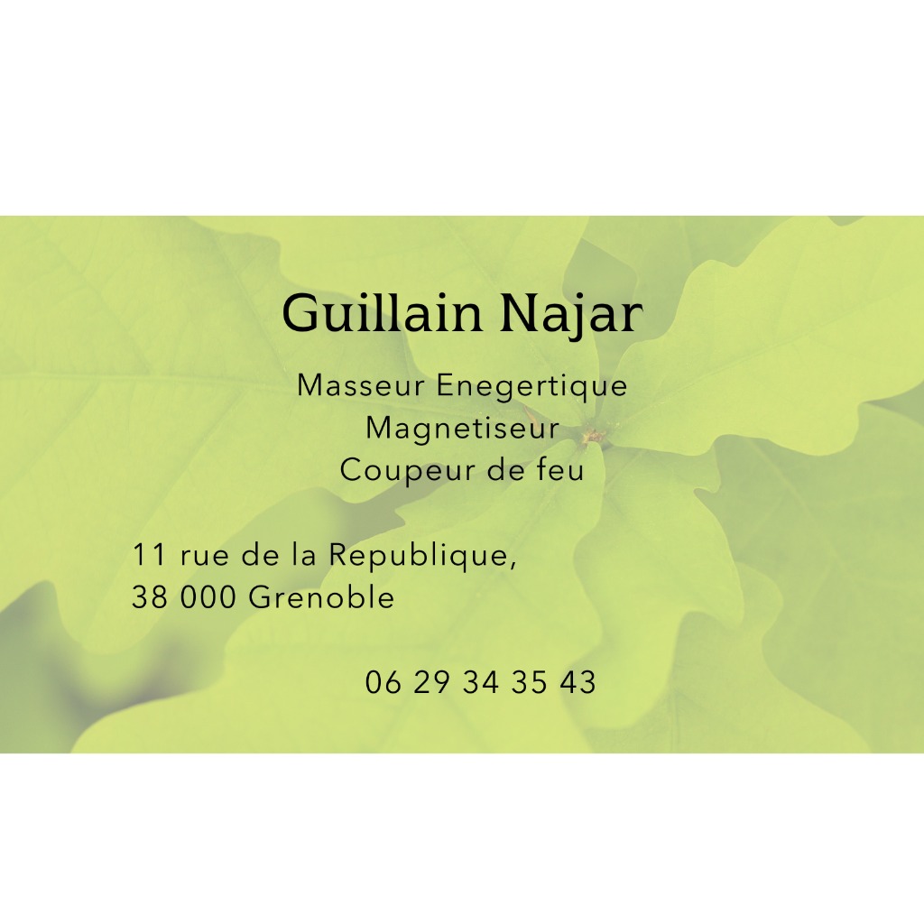 photo activite Guillain Najar