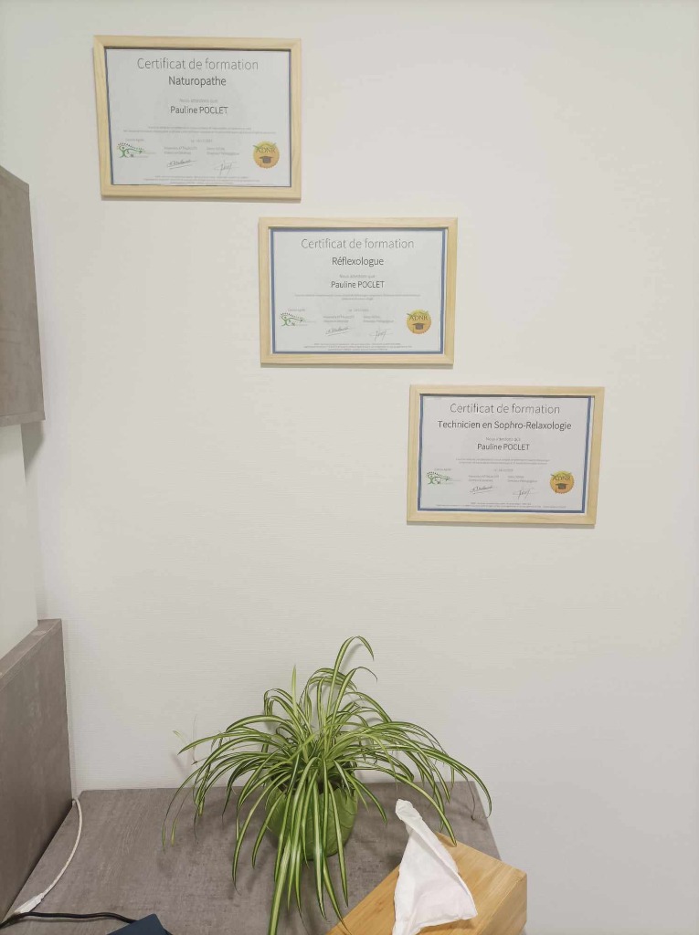 photo diplome Pauline Poclet