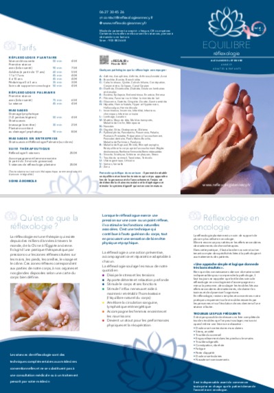 photo activite Alexandre Lefebvre, réflexologue certifié