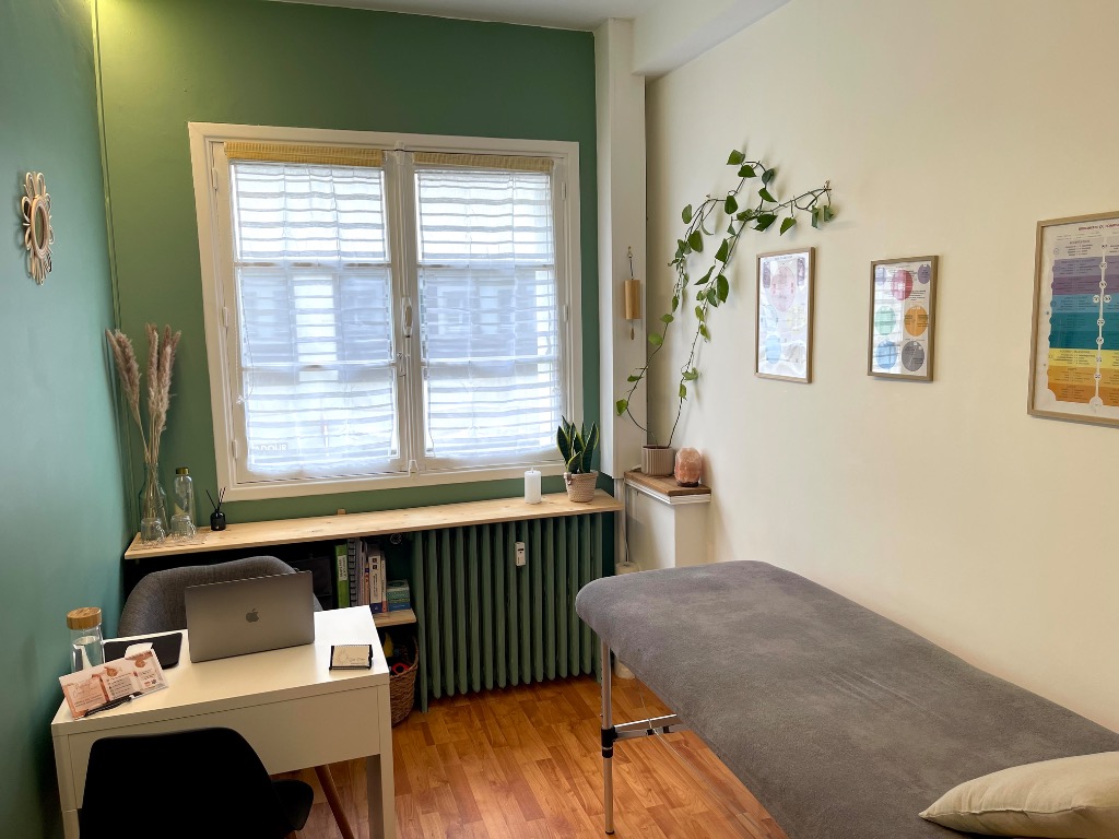 photo cabinet Sarah POULAIN Kinésiologie