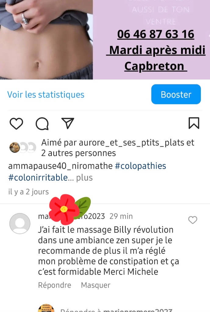 photo activite Michèle Niromathé Belly ammapause40 