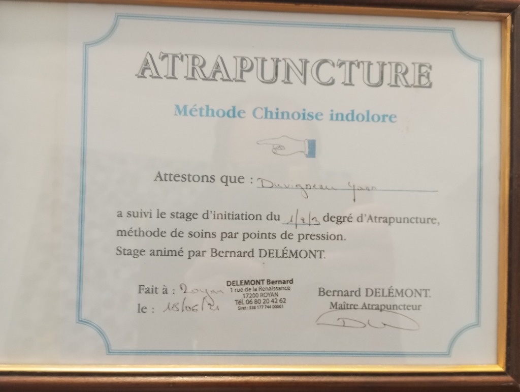 photo diplome Yann duvigneau