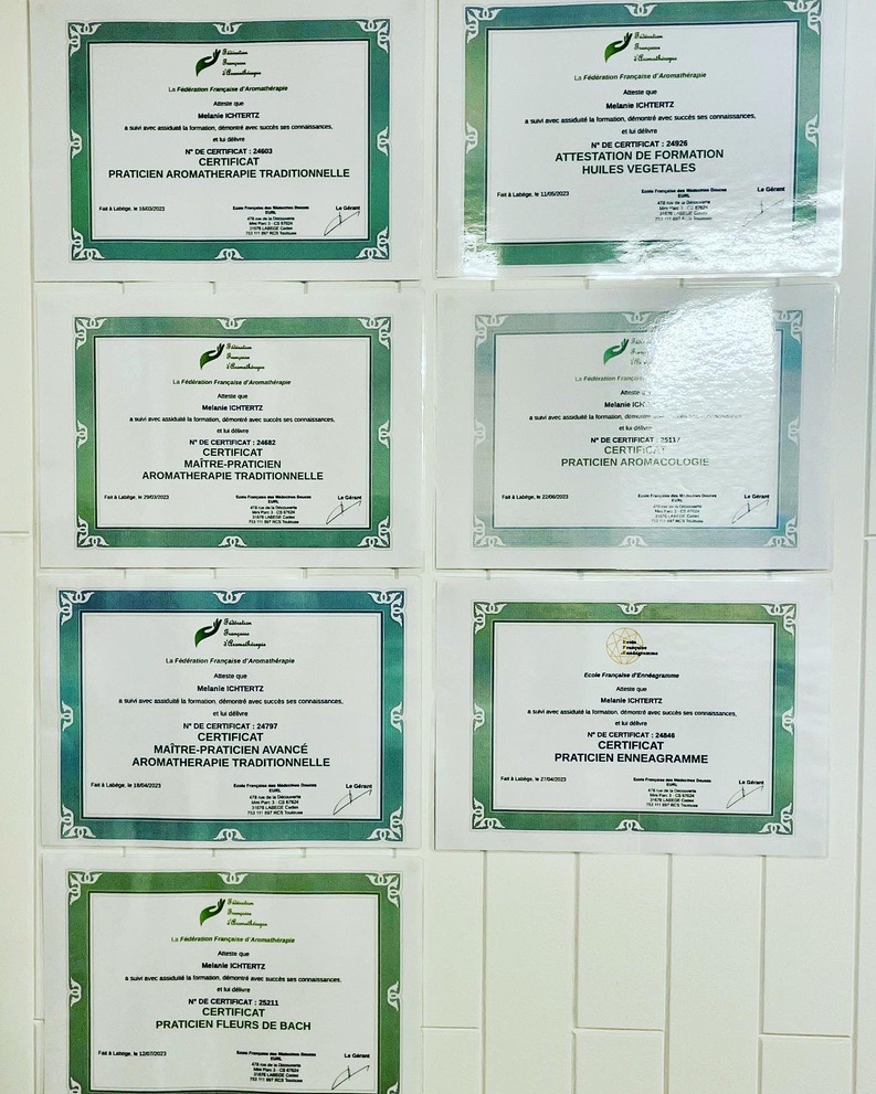 photo diplome Mélanie Ichtertz