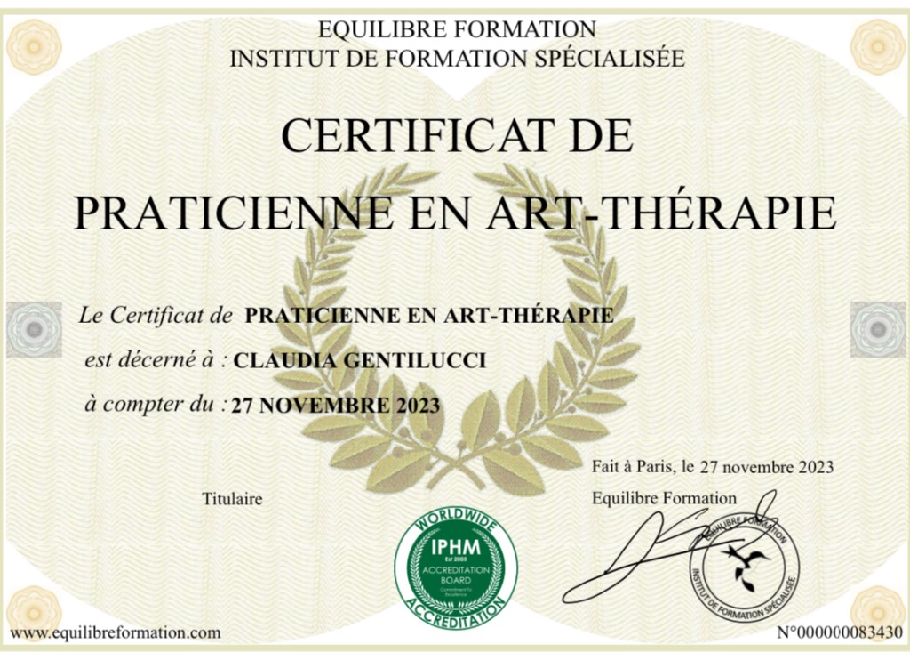 photo diplome Claudia Gentilucci