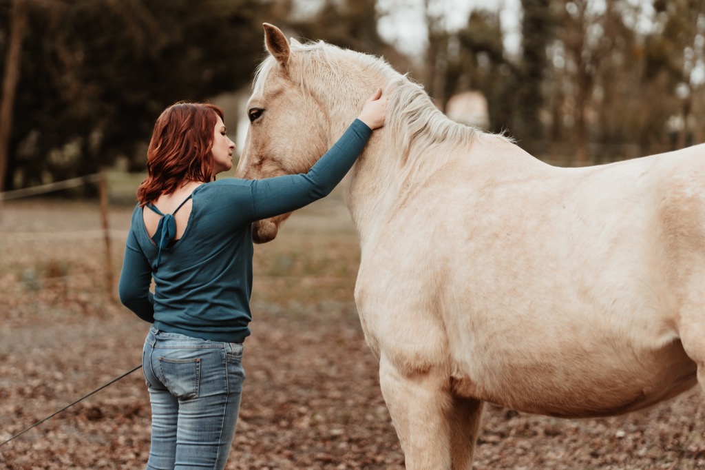 photo portrait Céline Gruillot Equithérapie