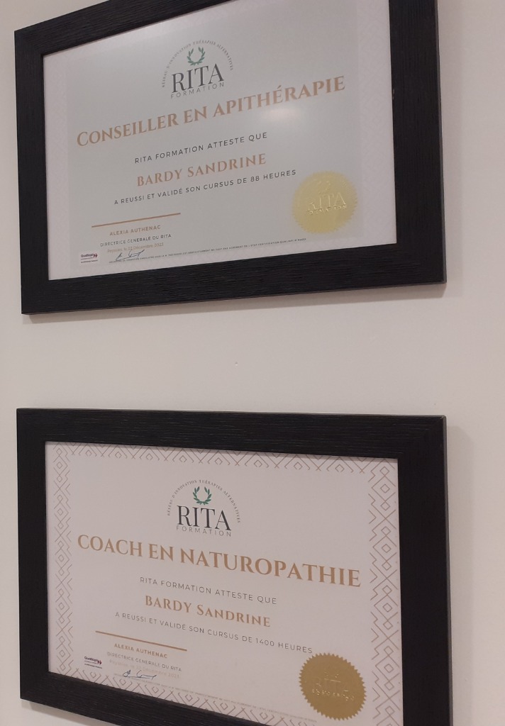 photo diplome Sandrine BARDY