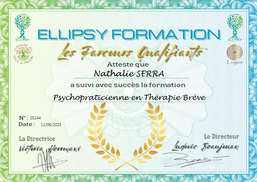 photo diplome Nathalie SERRA