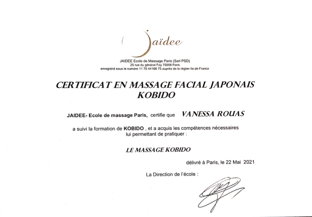 photo diplome Vanessa Rouas