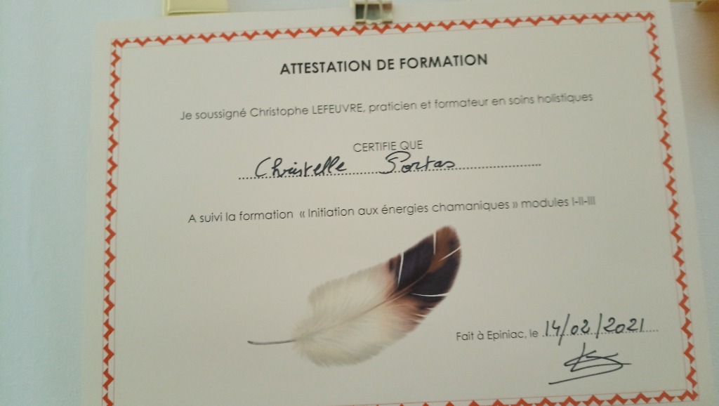 photo diplome Christelle PORTAS 