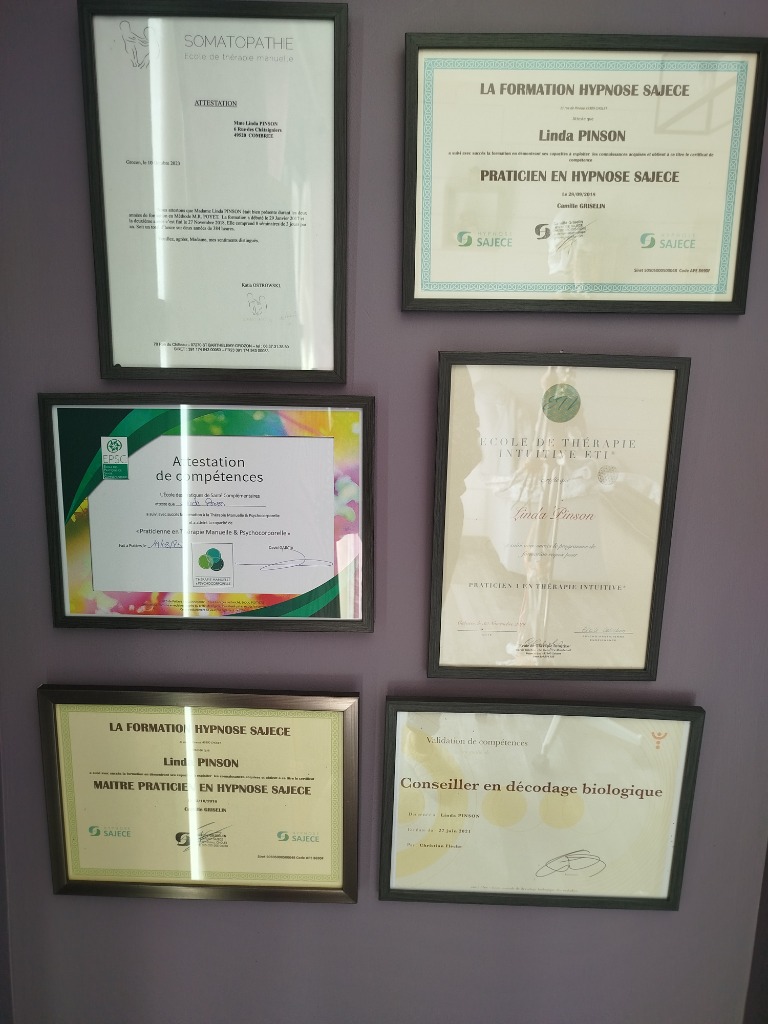 photo diplome Linda PINSON 