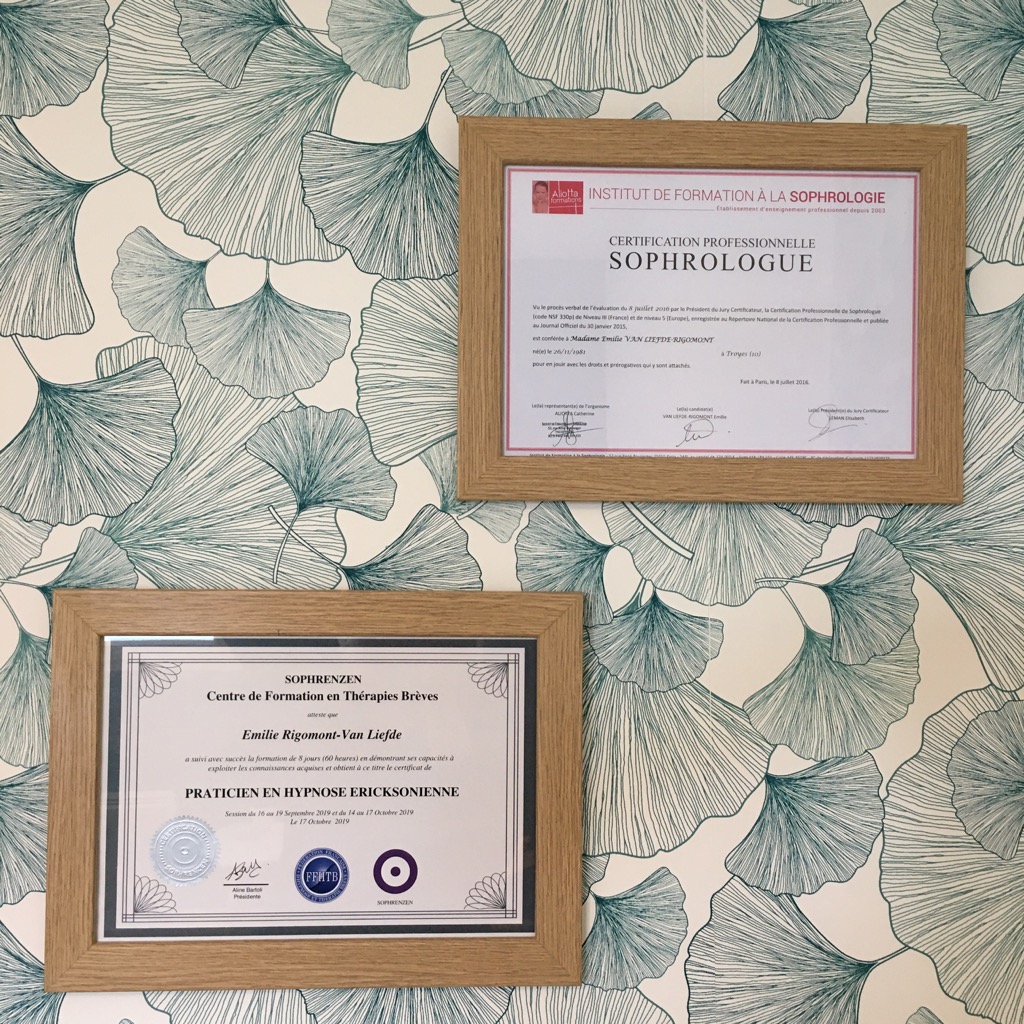 photo diplome Emilie Rigomont Van Liefde