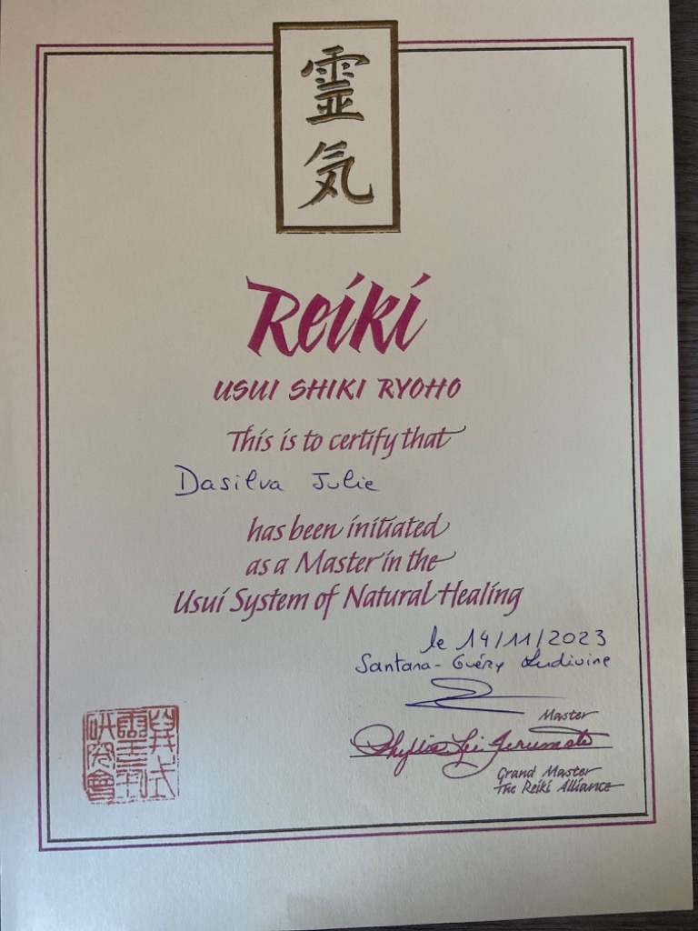 photo diplome Julie DA SILVA