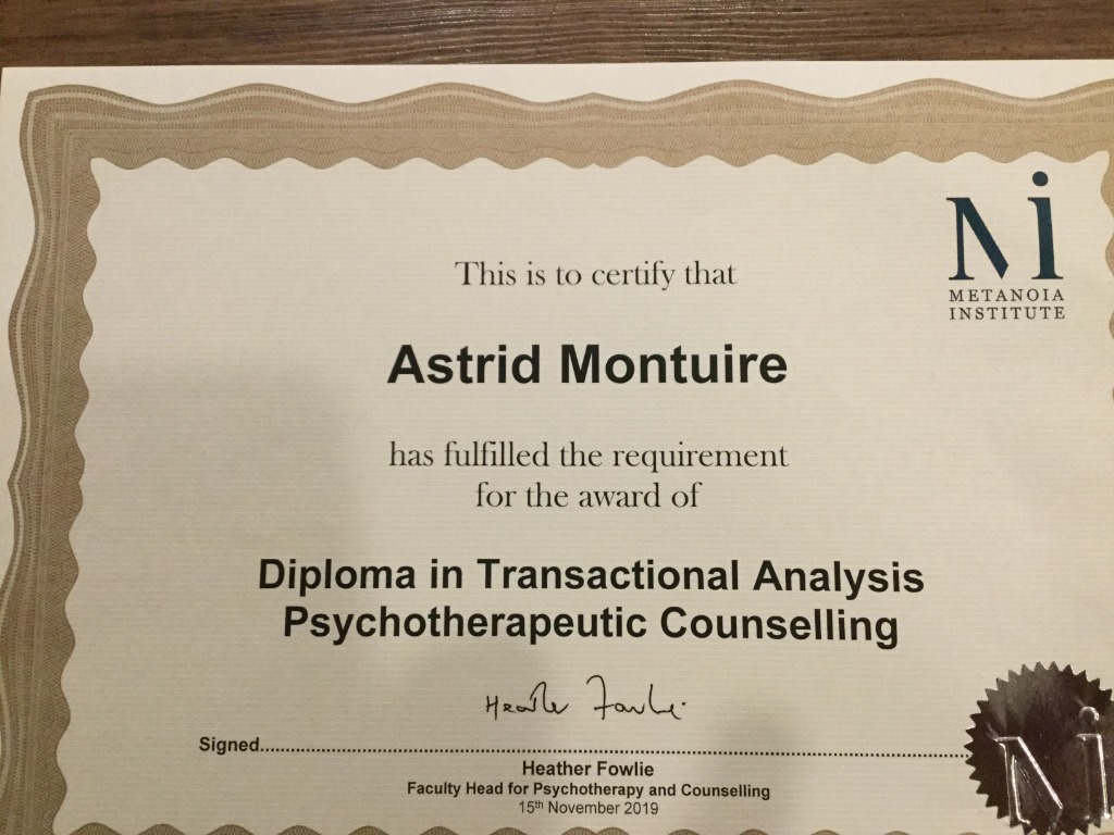 photo diplome Astrid Montuire