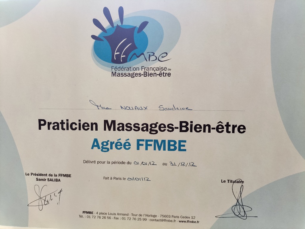 photo diplome L’intelligence du Corps