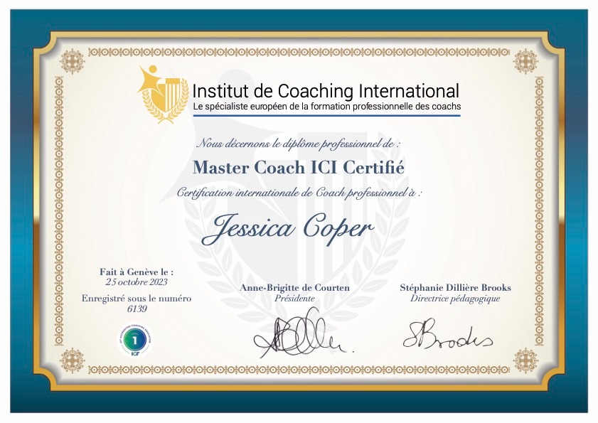 photo diplome Jessica Coper