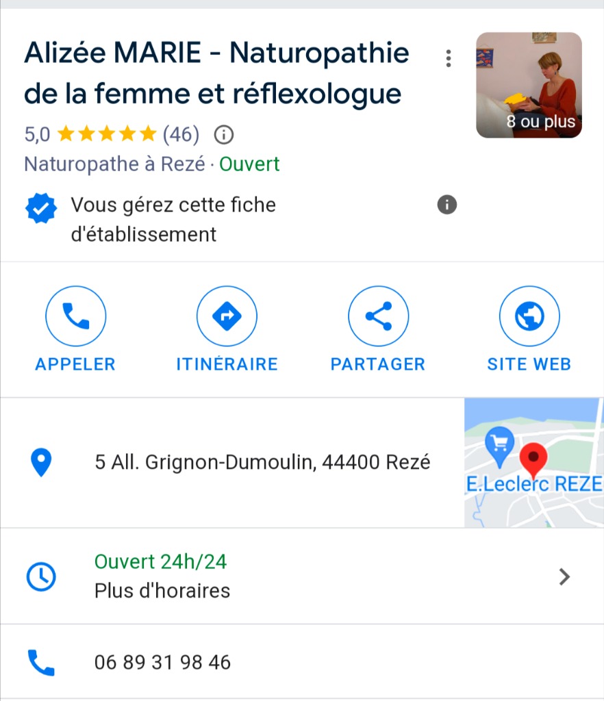 photo activite Alizée MARIE 