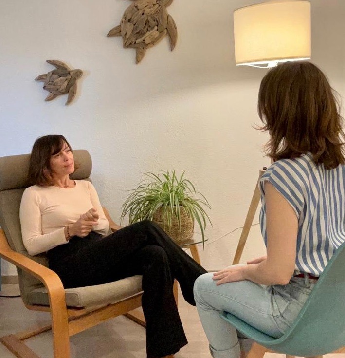 photo seance Tovo Marianne Hypnothérapeute 