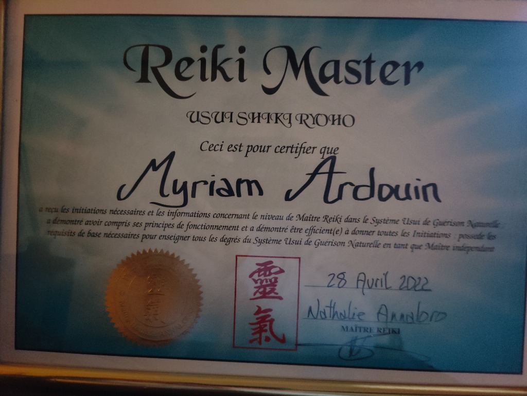 photo diplome Myriam Ardouin 