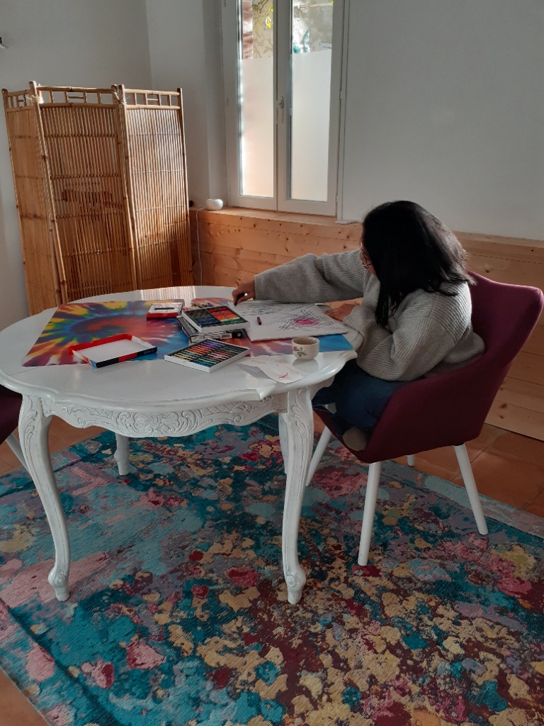 photo seance Bien Toi Emoi Art-thérapie