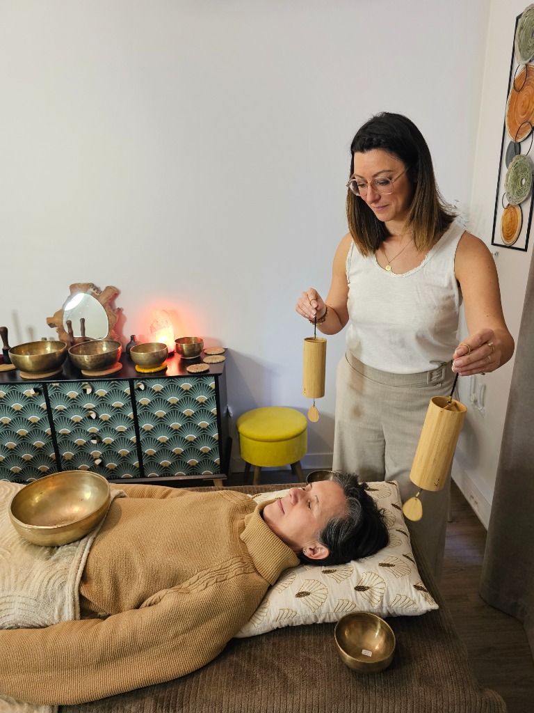 photo seance L’or de Gaïa - Aurore Denaes