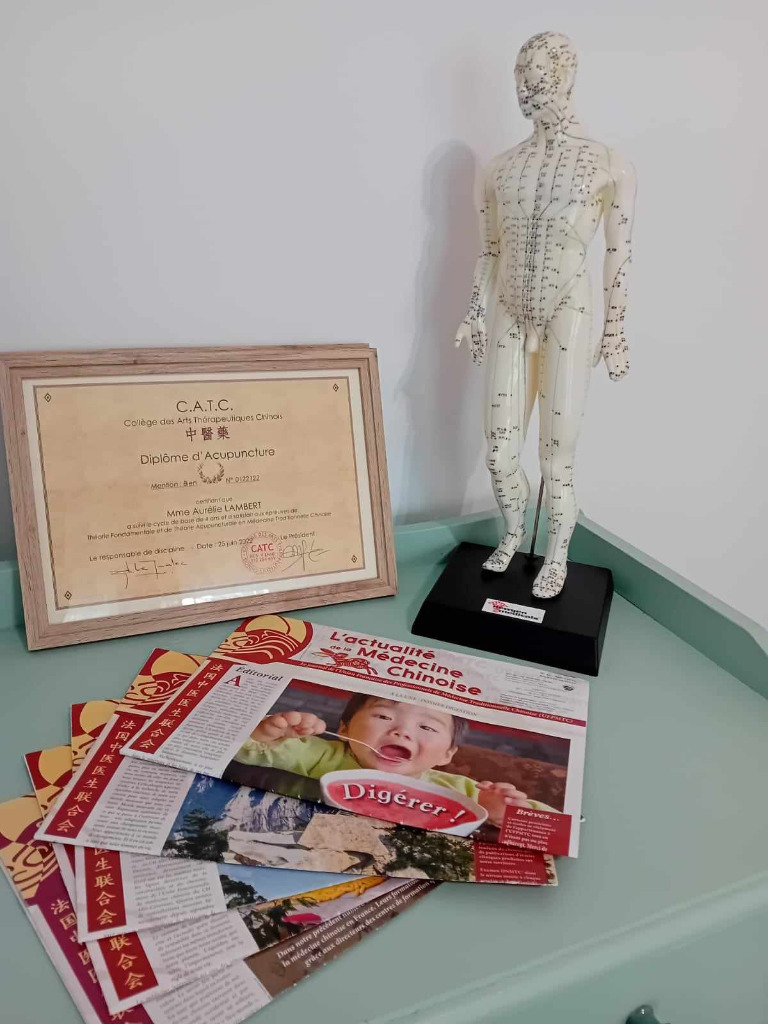 photo diplome SAN BAO - Soins Energétiques Traditionnels Chinois