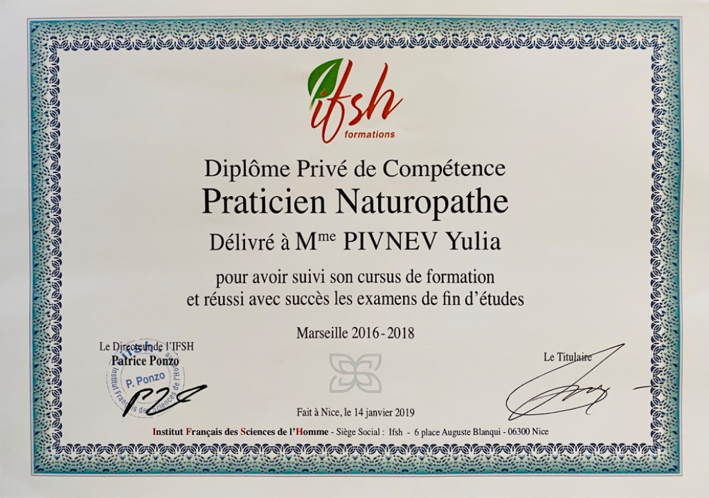 photo diplome Yulia Pivnev 