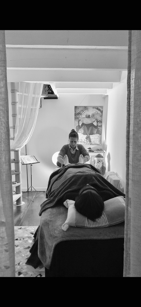 photo seance L’Antidote-Réflexologie