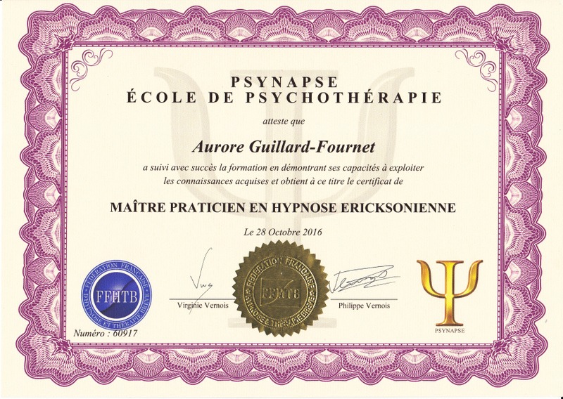 photo diplome Guillard Aurore