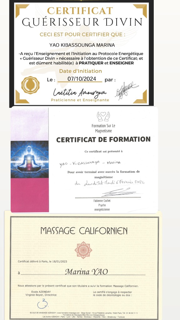 photo diplome Marina energieettoi